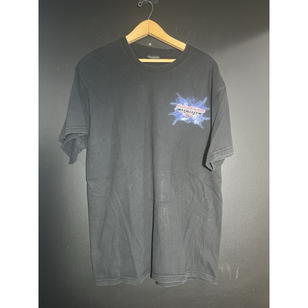 VTG Harley Davidson Cafe Las Vegas Nevada Lightning T- shirt Mens 90s‎ (d3)